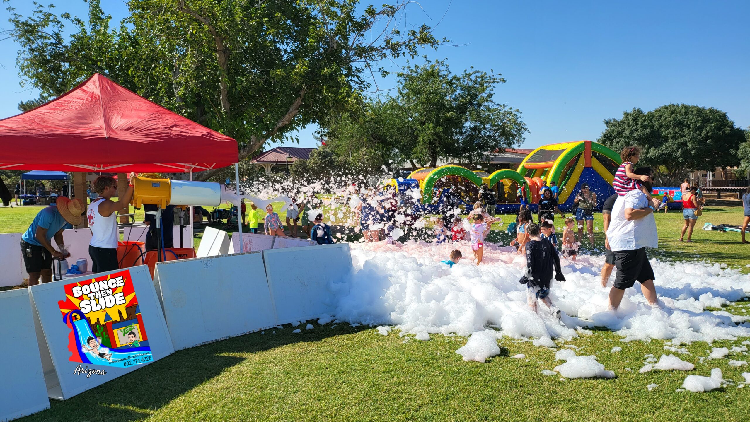 Foam Machine Rental Inflatable Party Magic